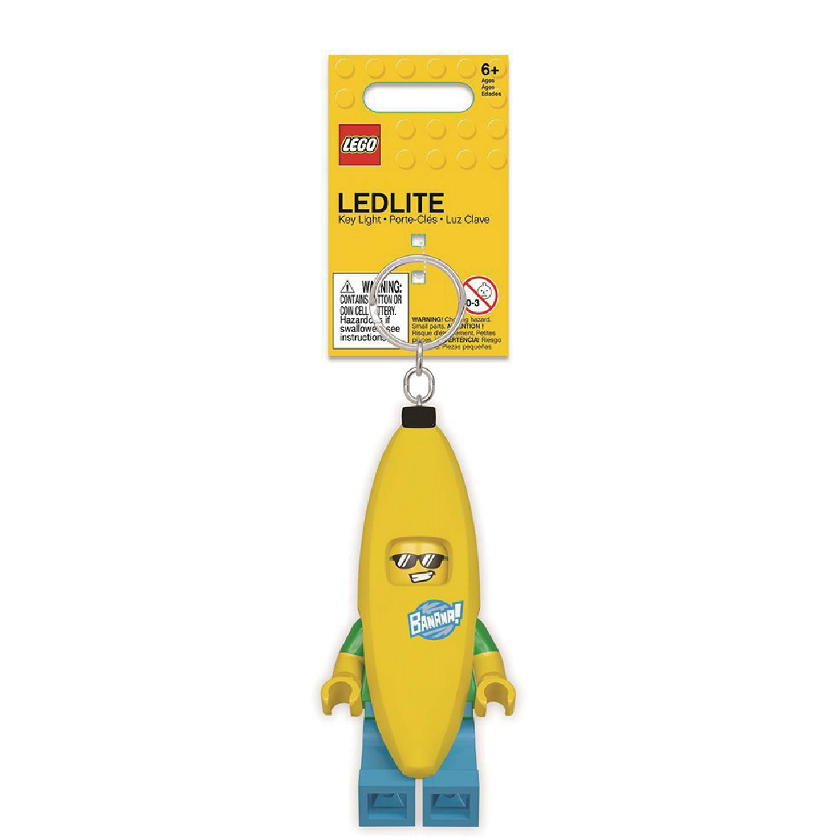 LGL-KE118H 樂高香蕉人鑰匙圈燈