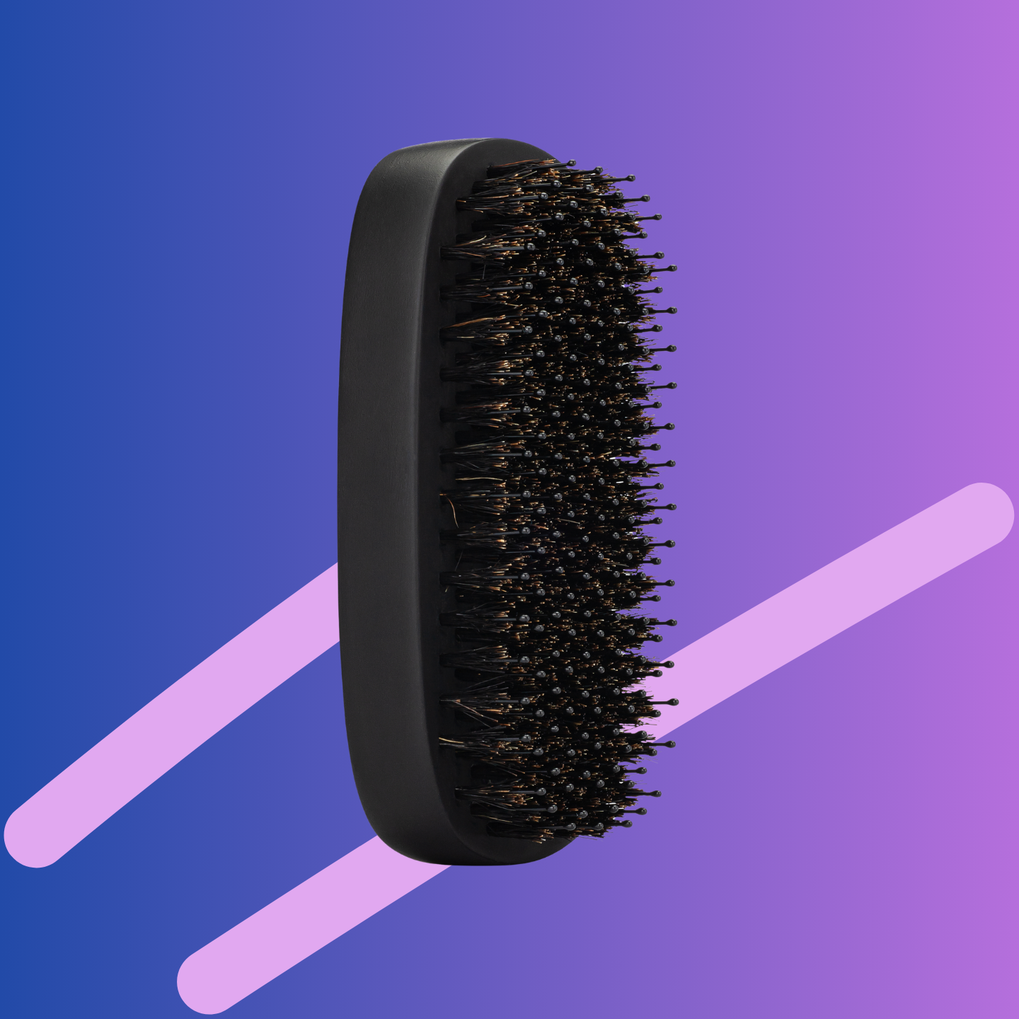 Wet brush 紳士黑掌心亮澤梳