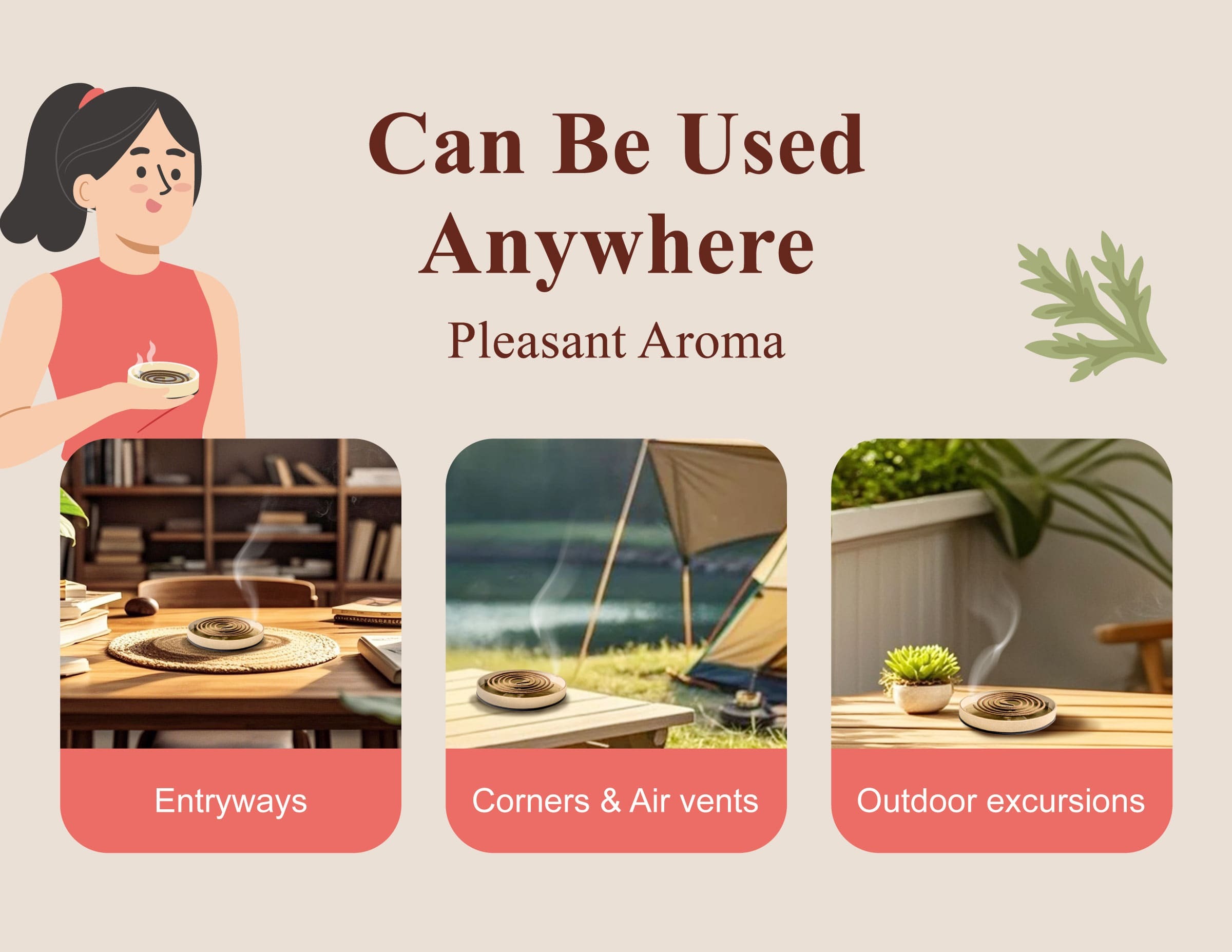 How to Use Artemisia Incense Coils