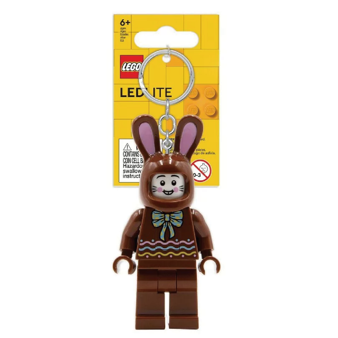 LGL-KE180H 樂高巧克力兔子鑰匙圈燈