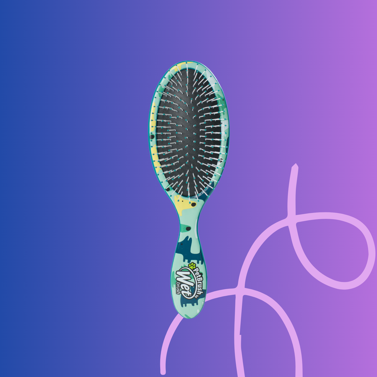 【Pet Brush by Wet Brush】順毛除結梳子（大型寵物專用）