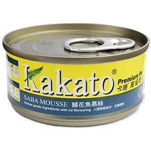 Kakato Premium Pet Food Saba Mousse For Dogs and Cats 70g
