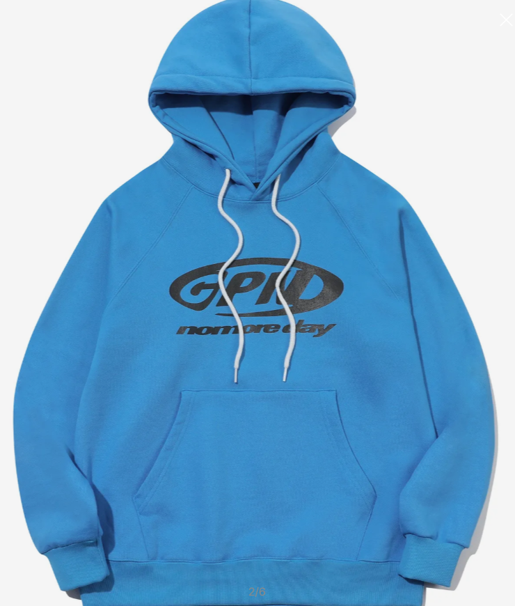 CPGN STUDIO / OVAL C LOGO Regal Hoodie / Blue /   JUL25