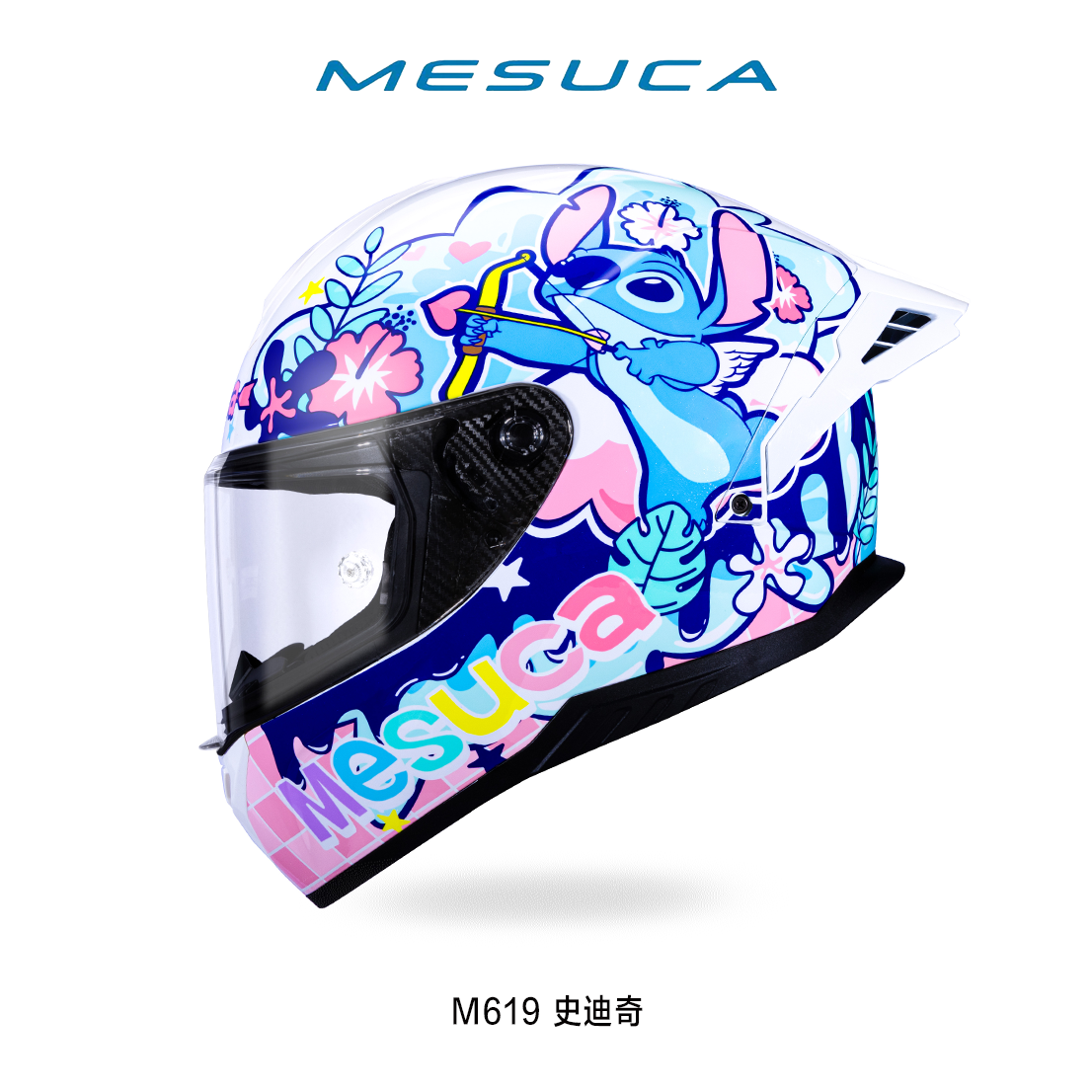 MESUCA M619 史迪奇 迪士尼聯名彩繪