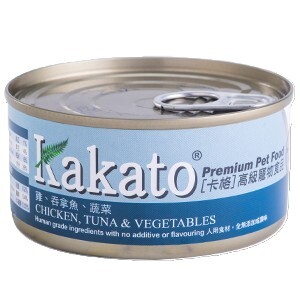 Kakato Premium Pet Food Chicken, Tuna And Vegetables．170g