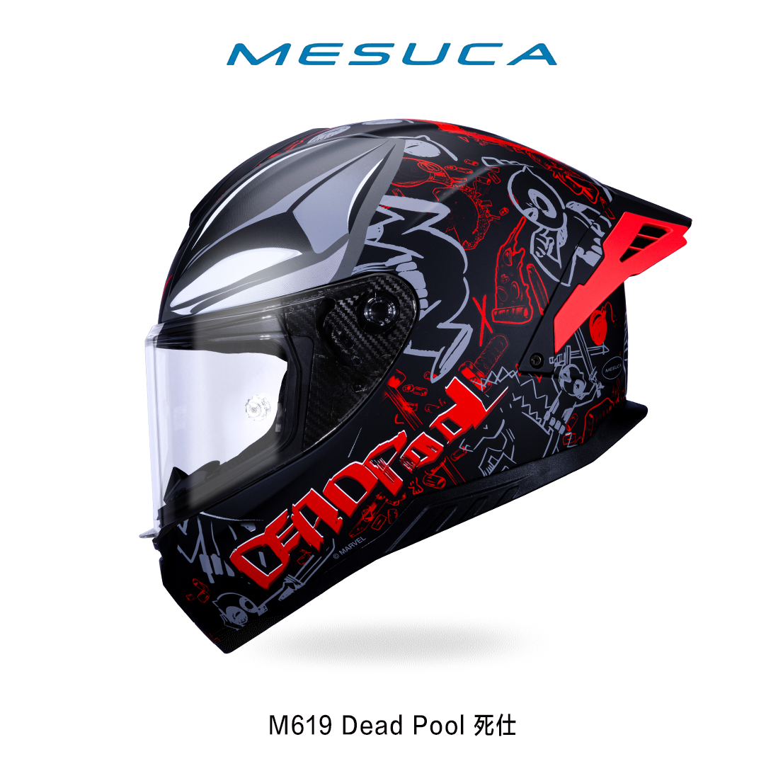 MESUCA M619 Dead Pool 死仕 漫威聯名彩繪