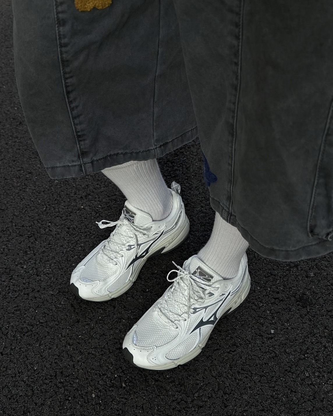 Mizuno Speed 10s 復古 米白灰 緩震 透氣 白天使