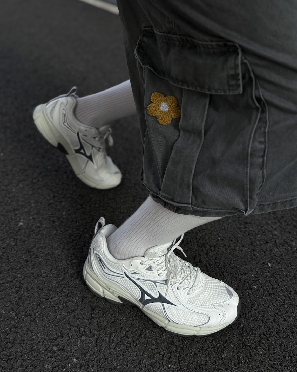 Mizuno Speed 10s 復古 米白灰 緩震 透氣 白天使