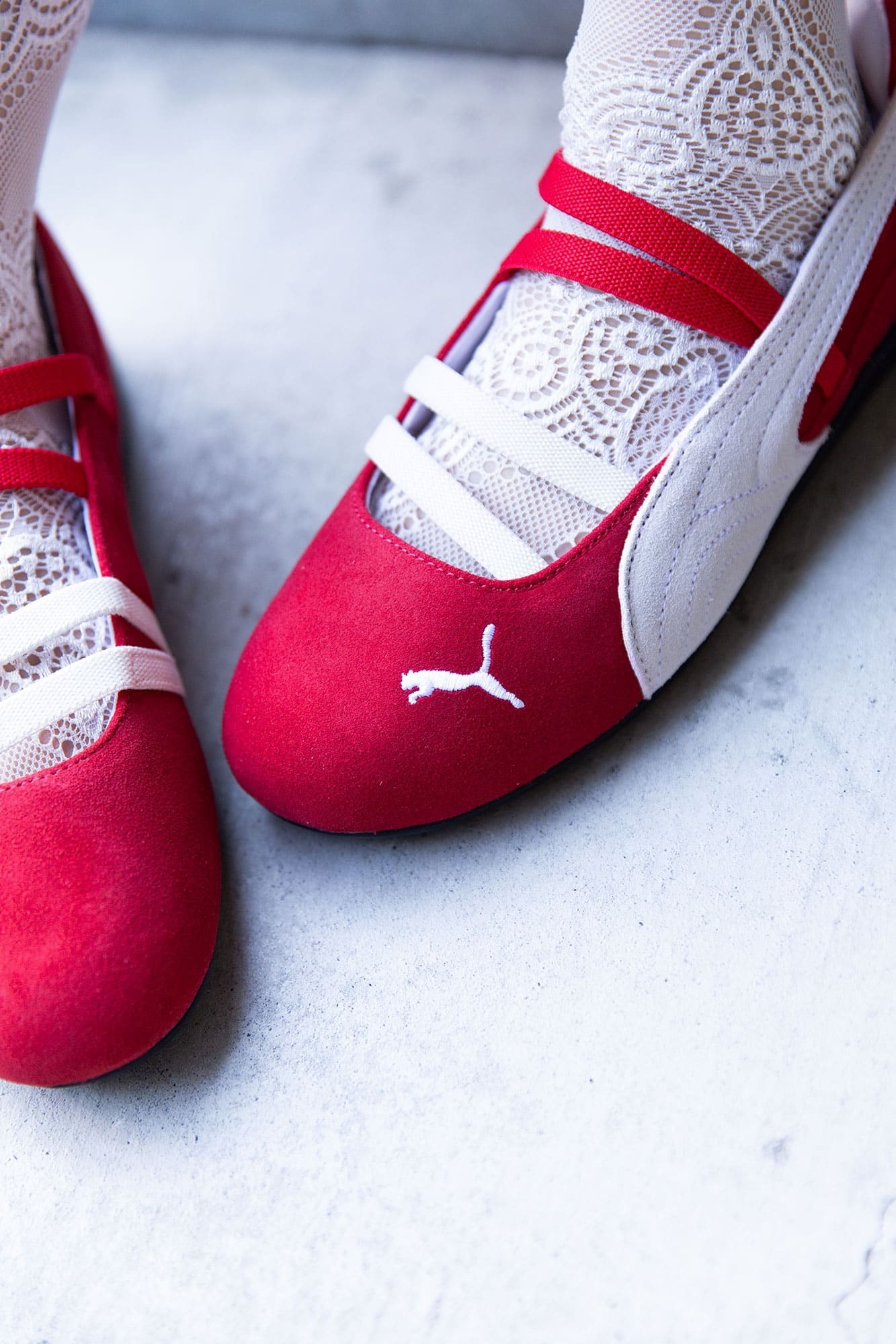 預購┃PUMA W SPEEDCAT BALLET SD 芭蕾舞 賽車鞋 瑪麗珍 平底鞋 紅白色