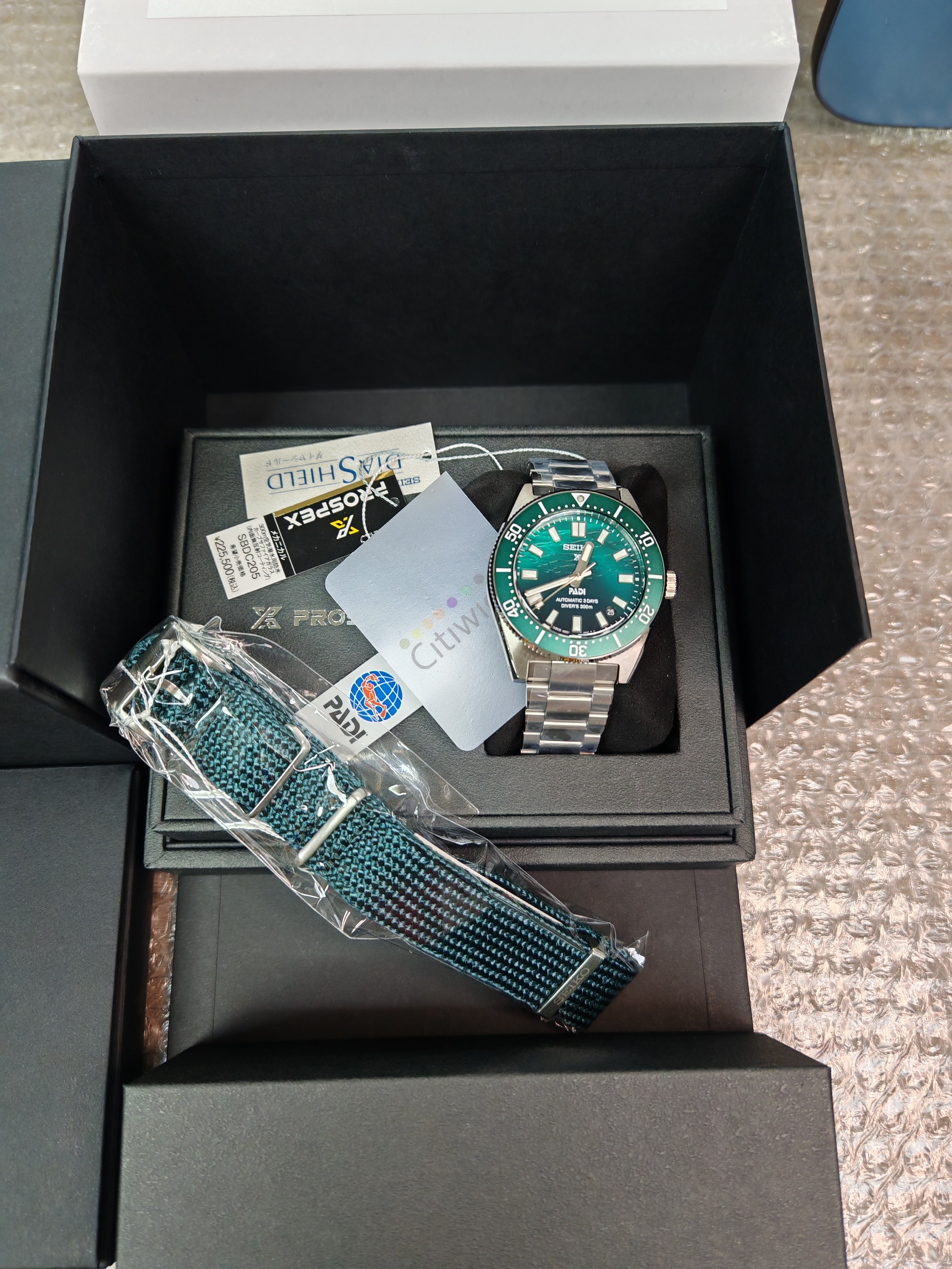 日本版 Seiko 精工 Prospex Diver Scuba Analog Mechanical Automatic Stainless Steel Strap SBDC205  / SPB501 SPB501J1 潛水錶 Scuba 指針式自動機械錶 不鏽鋼錶帶