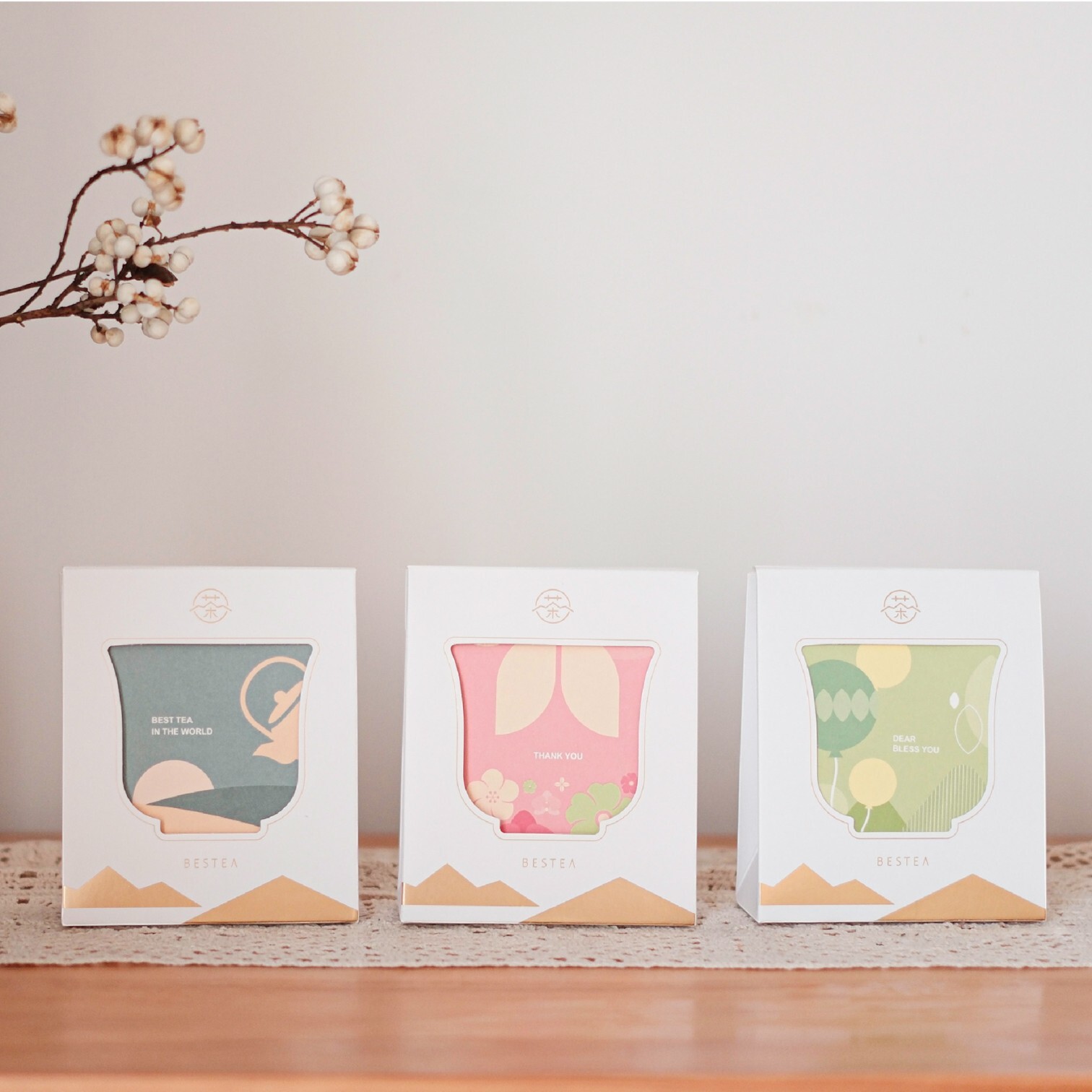 【 Joyful Choice/Blessing Tea Gift/Event Gift 】Yingying Liyue｜Customized Tea Bag Gift