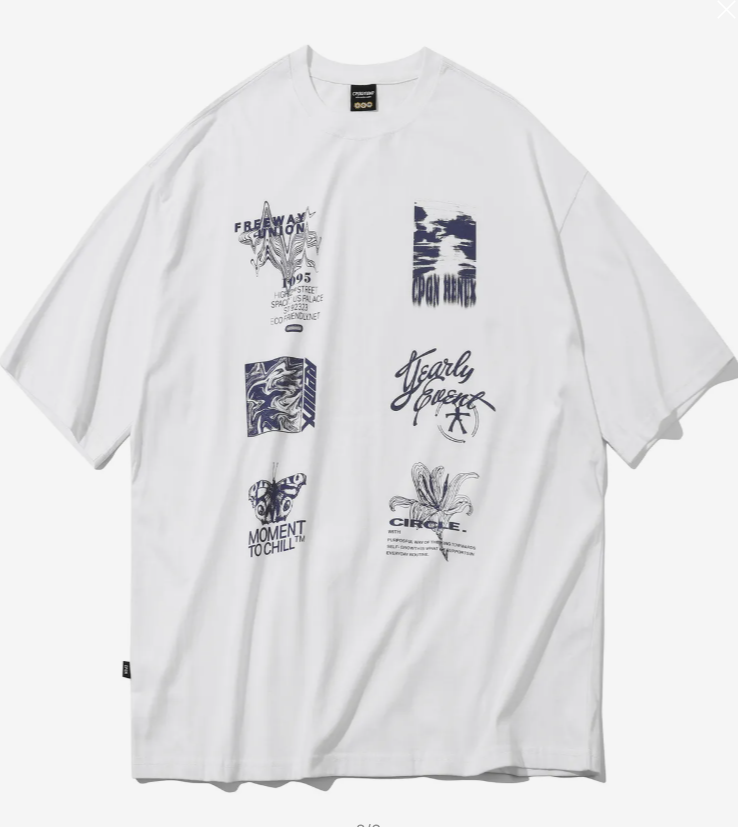 CPGN STUDIO / Symmoth short T-shirt / white /  JUL25