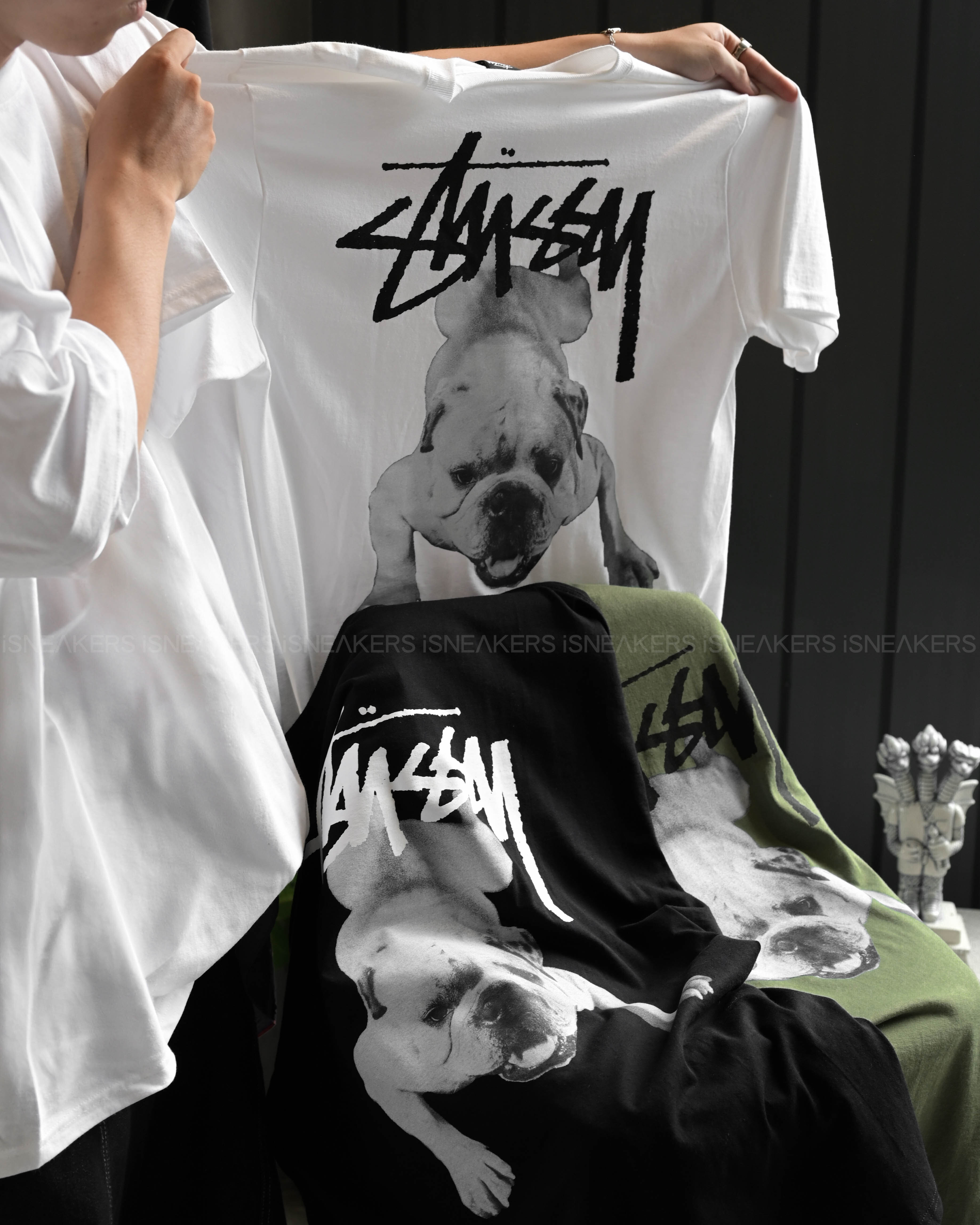iSNEAKERS｜Stussy Stock Dog Tee 鬥牛犬 短T 三色