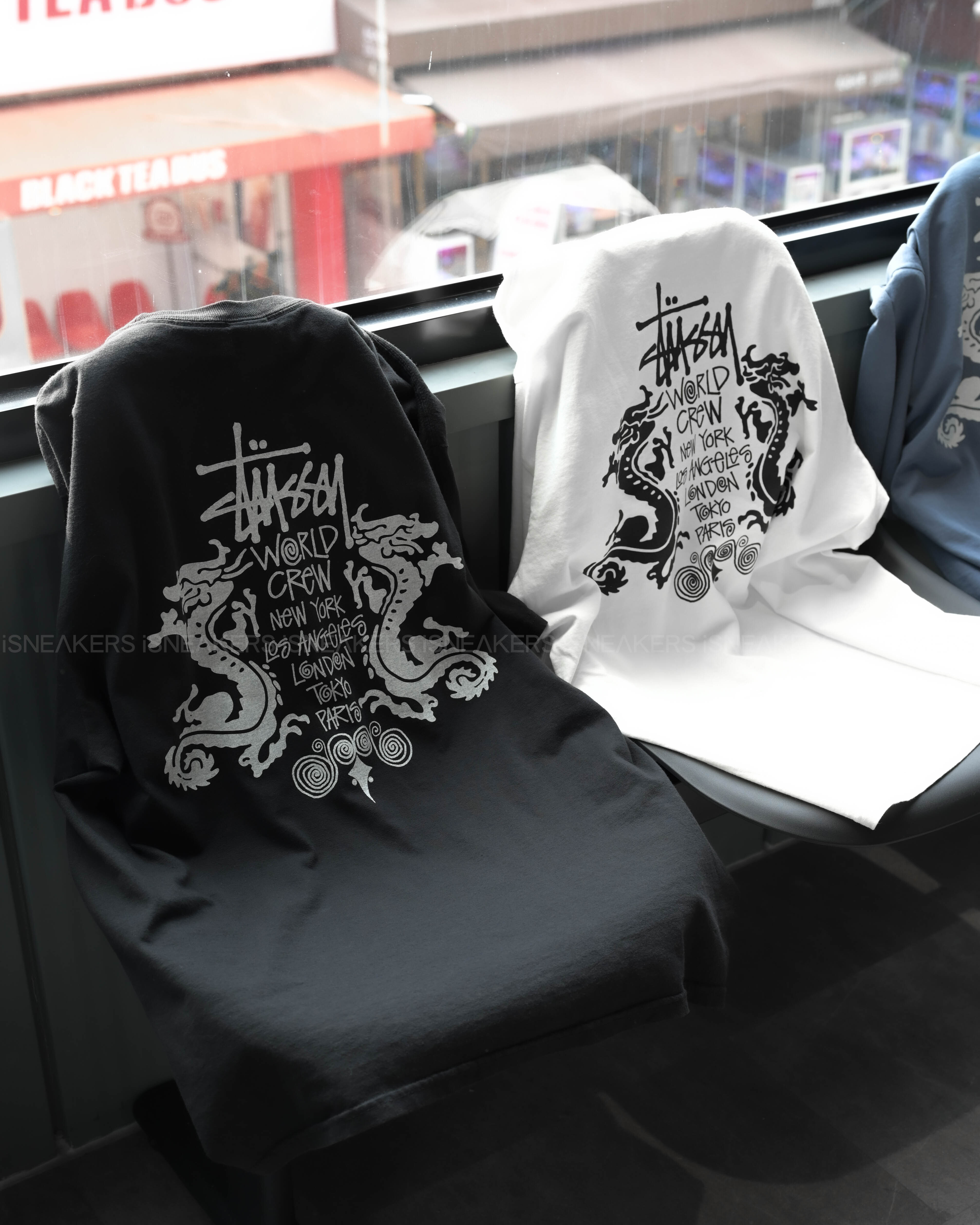 iSNEAKERS｜Stussy 25SS Double Dragon Tee Pigment Dyed 背部雙龍 短T 三色