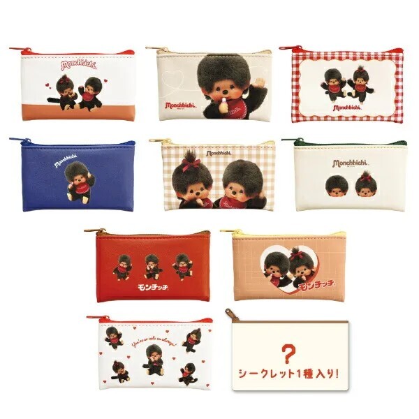 Monchhichi Secret Flat Mini Pouch Blind Box