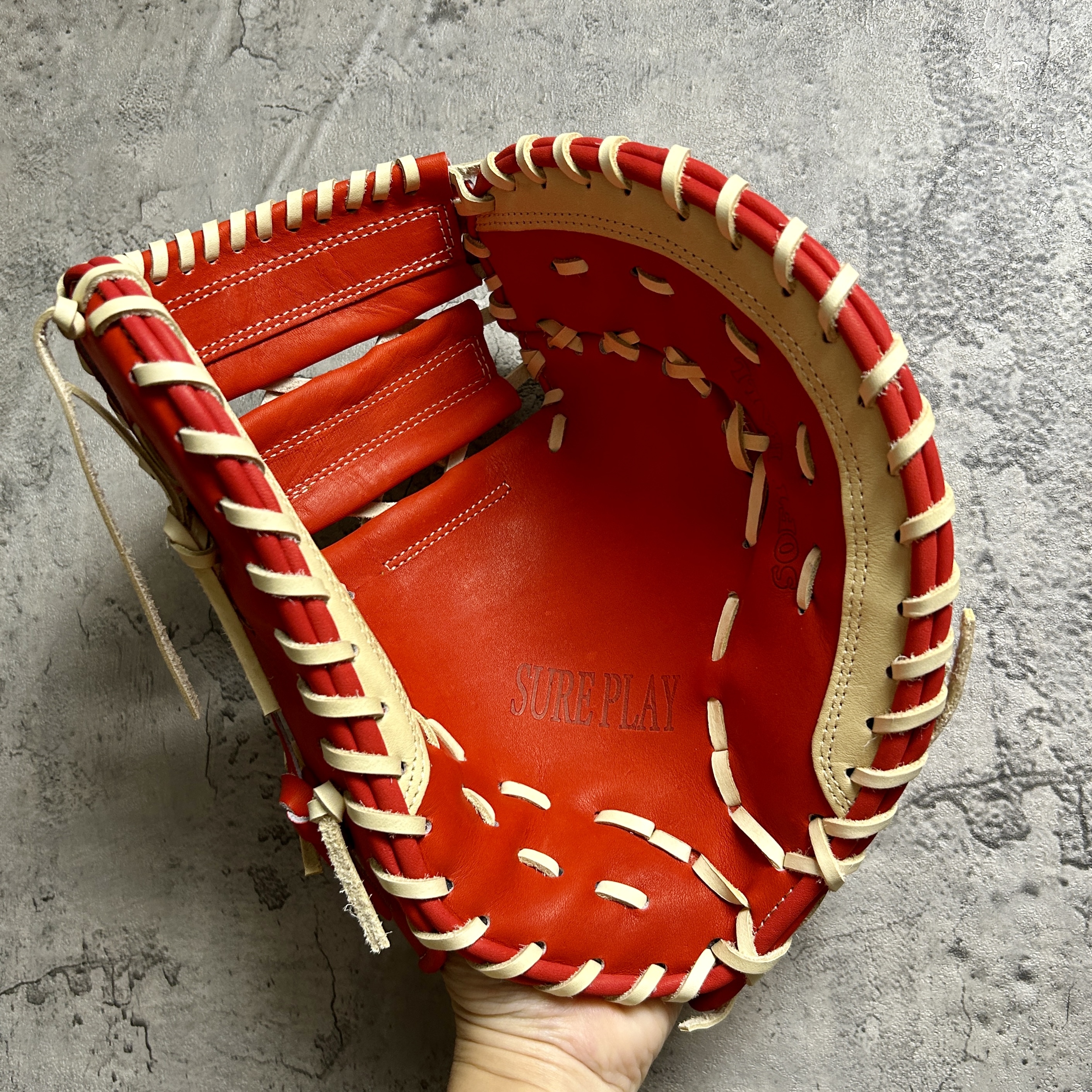 SURE PLAY ソフトボール用 ミット 一塁手用 SBF-S340