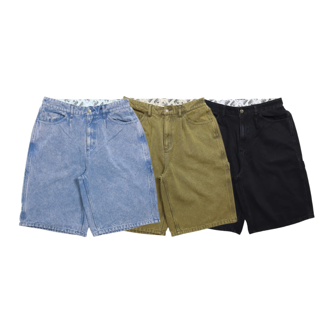 Ben Davis EMBRO FADED SHPRTS 刺繡畫家短褲 3色