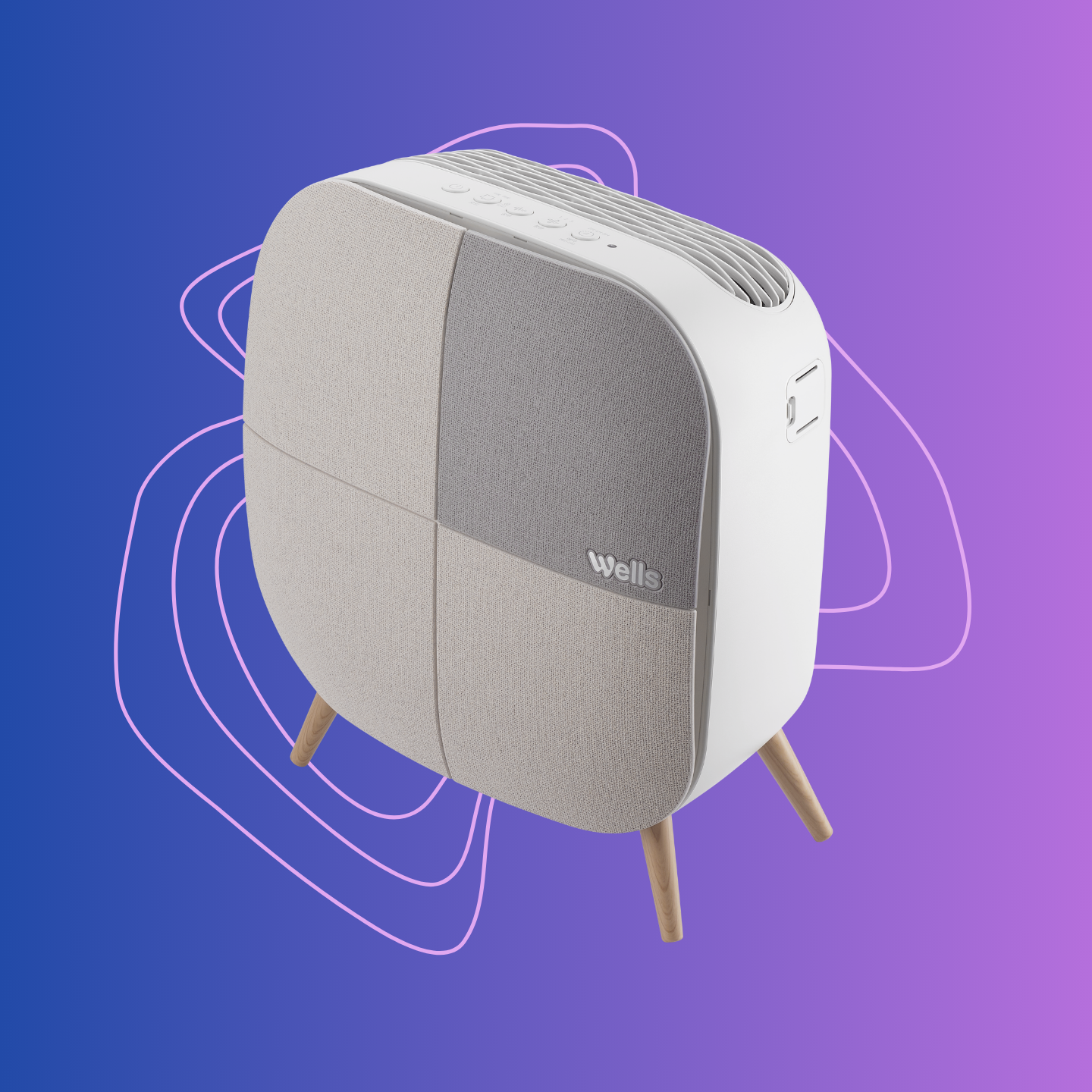 韓國wells美型多樣濾能空氣清淨機