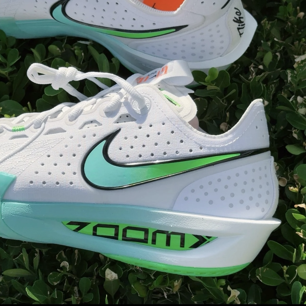 NIKE G.T. CUT 3 EP "White Bleached Turquoise" 白綠 薄荷綠 漸層 耐磨 支撐 緩震 實戰籃球鞋 運動鞋