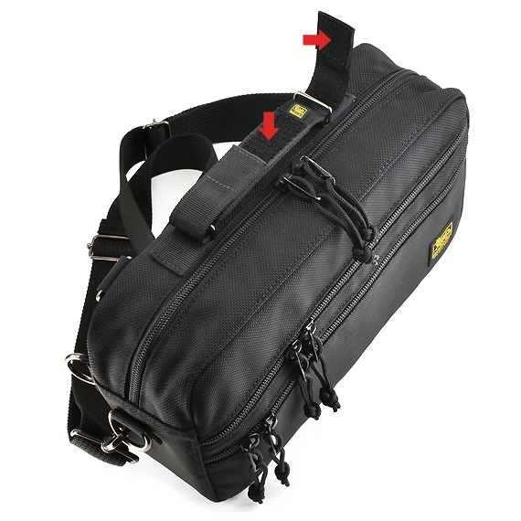 VanNuys E391 Double Zipper Shoulder Bag