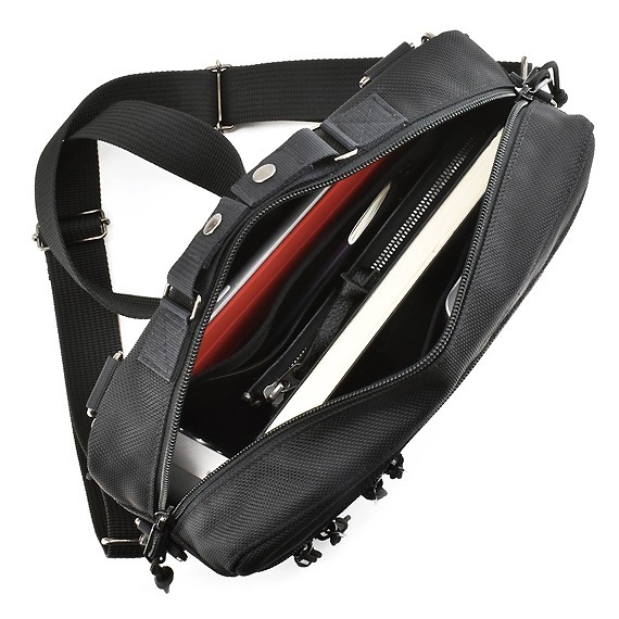 VanNuys E391 Double Zipper Shoulder Bag