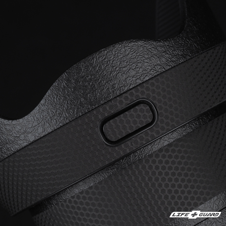 LIFE+GUARD 遮光罩側面貼膜安裝示意圖，適用SIGMA 17-40mm F1.8 DC ART