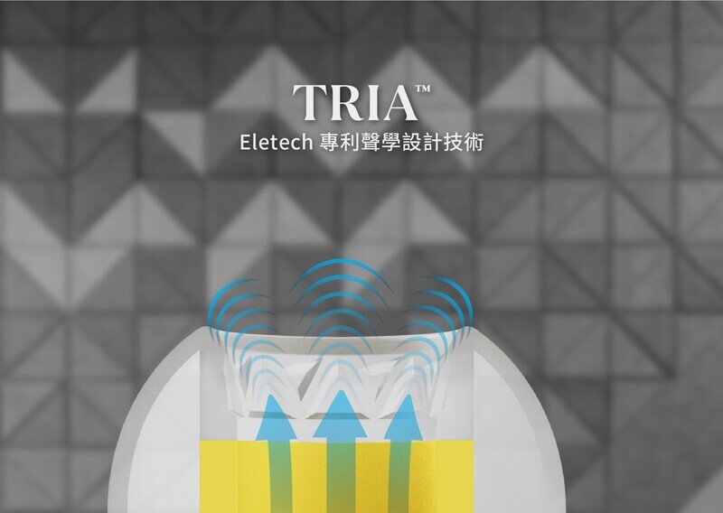 Eletech Baroque Stage 聲學耳膠TRIA™ 專利聲學設計技術