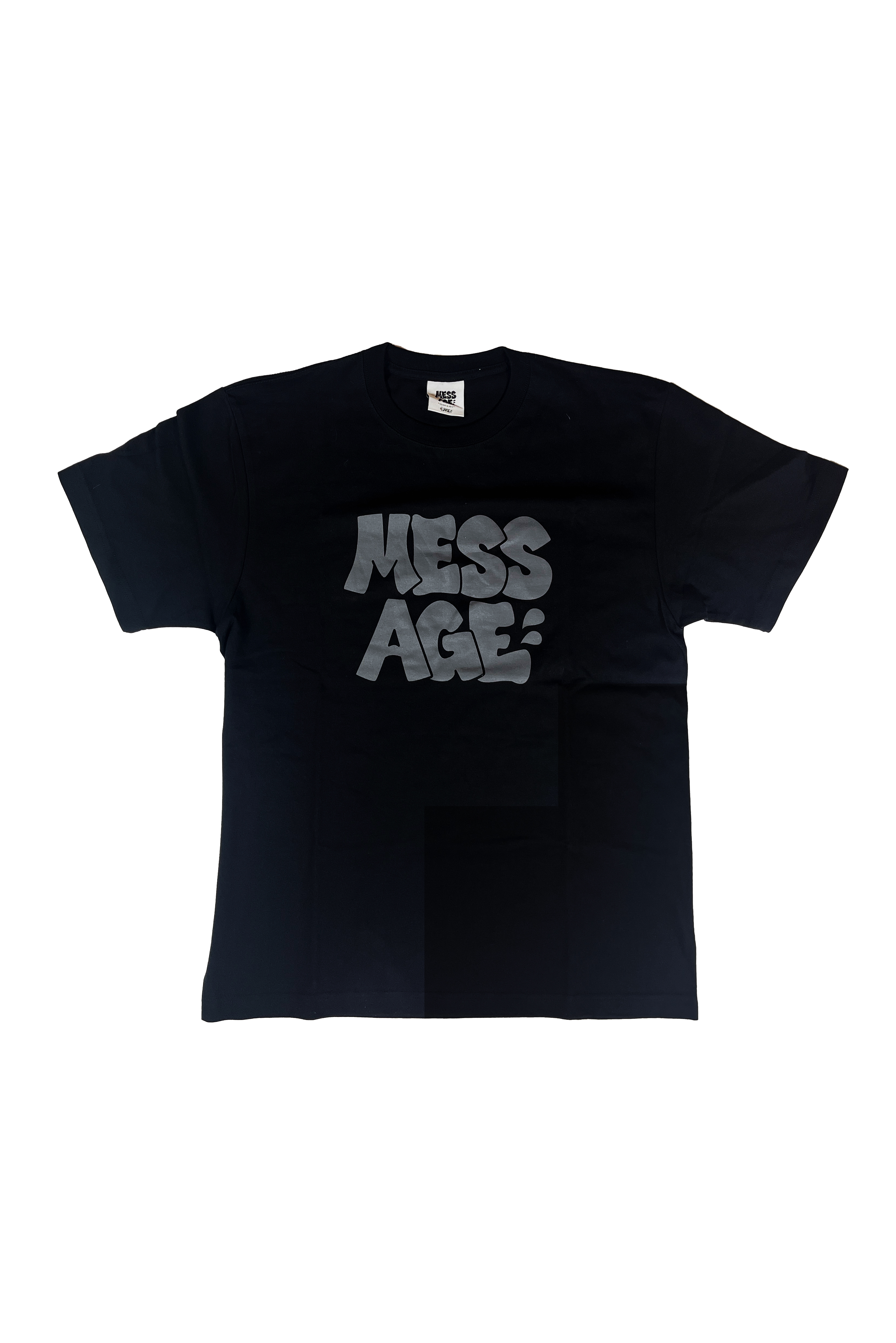 Mess-Age Logo Tee 黑／灰