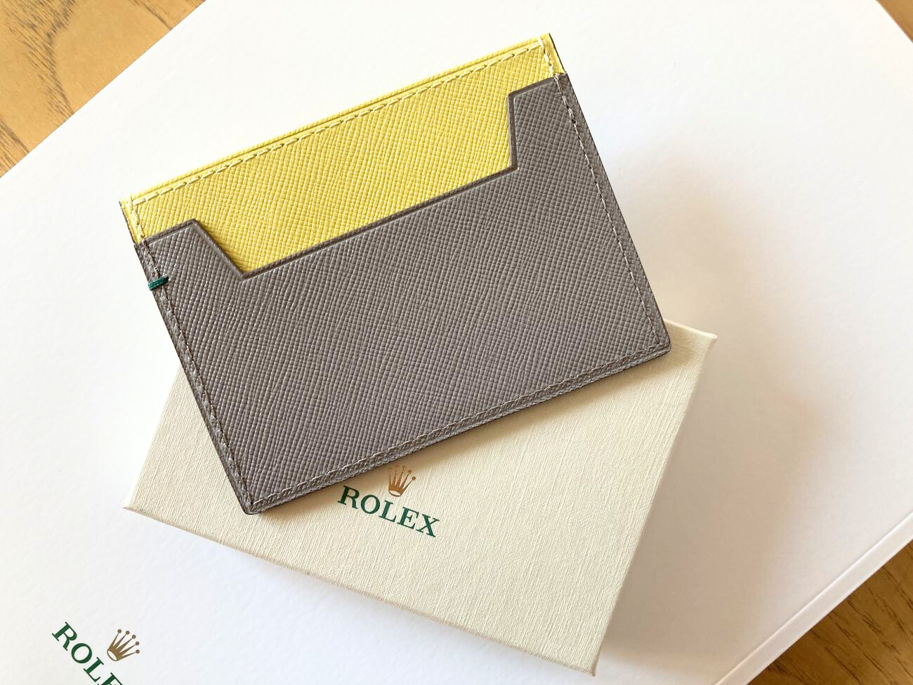 ROLEX 勞力士VIP贈品真皮卡套