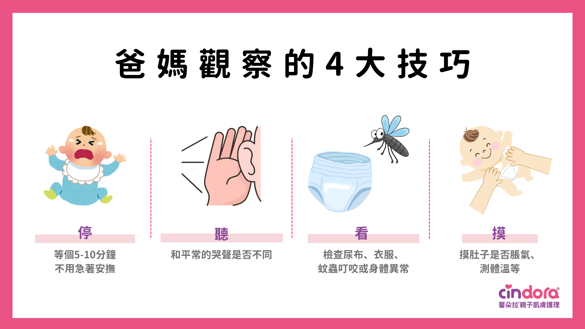 爸媽觀察的4大技巧