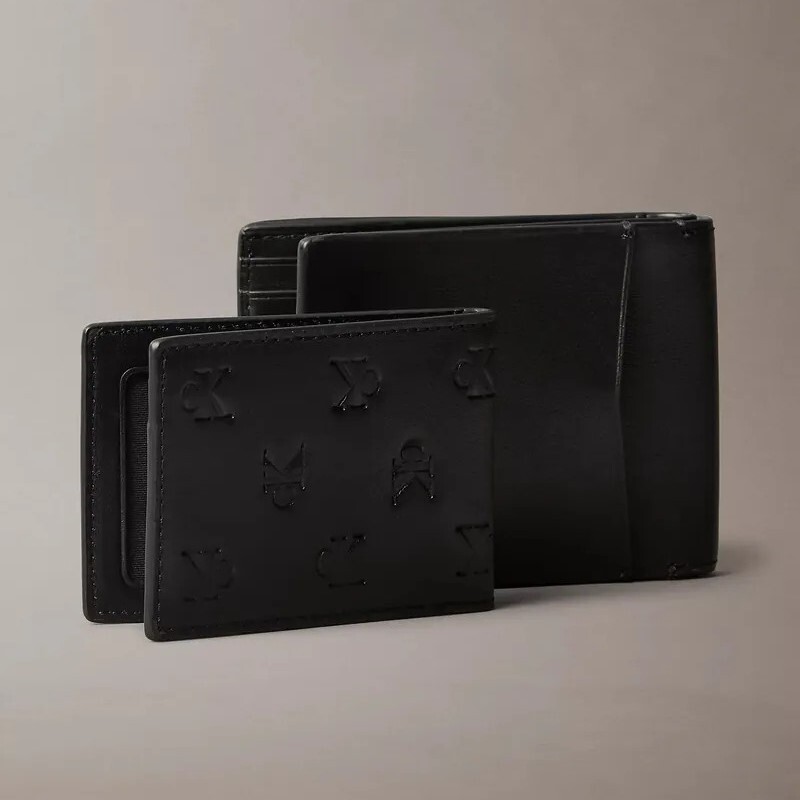 <快速出貨> Calvin Klein 兩件式 滿版 男夾 卡片夾