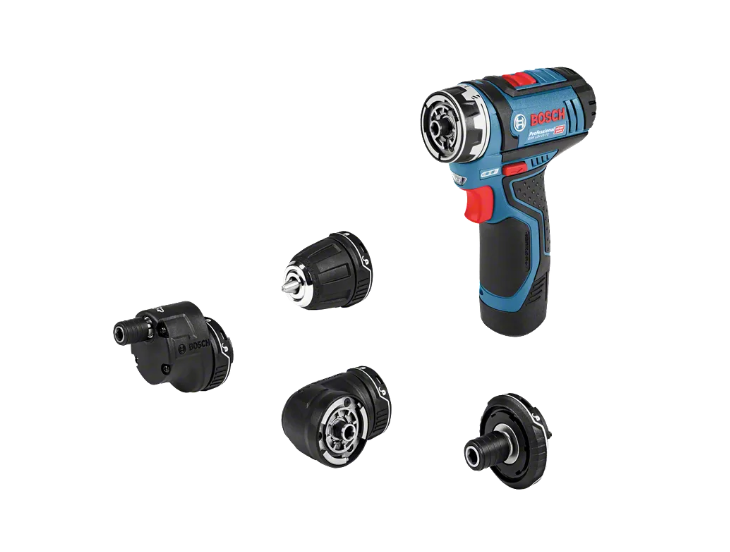 "BOSCH"(12V鋰電)充電式螺絲批/電鑽(4合1)