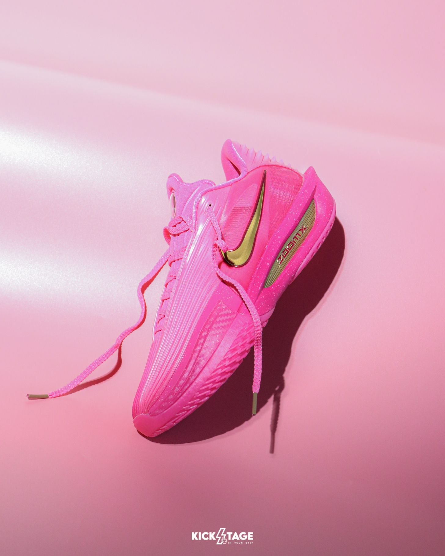 男女鞋 Rob Dillingham 球員版 NIKE G.T. CUT 3 TURBO EP 粉紅金 粉緩震 透氣 支撐 實戰 籃球鞋【IM9441-600】GTCUT PINKS