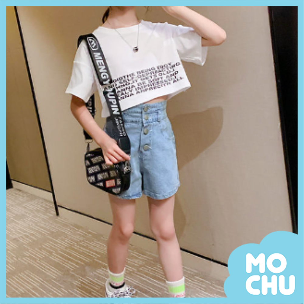 文字短版兩件式套裝(二色)