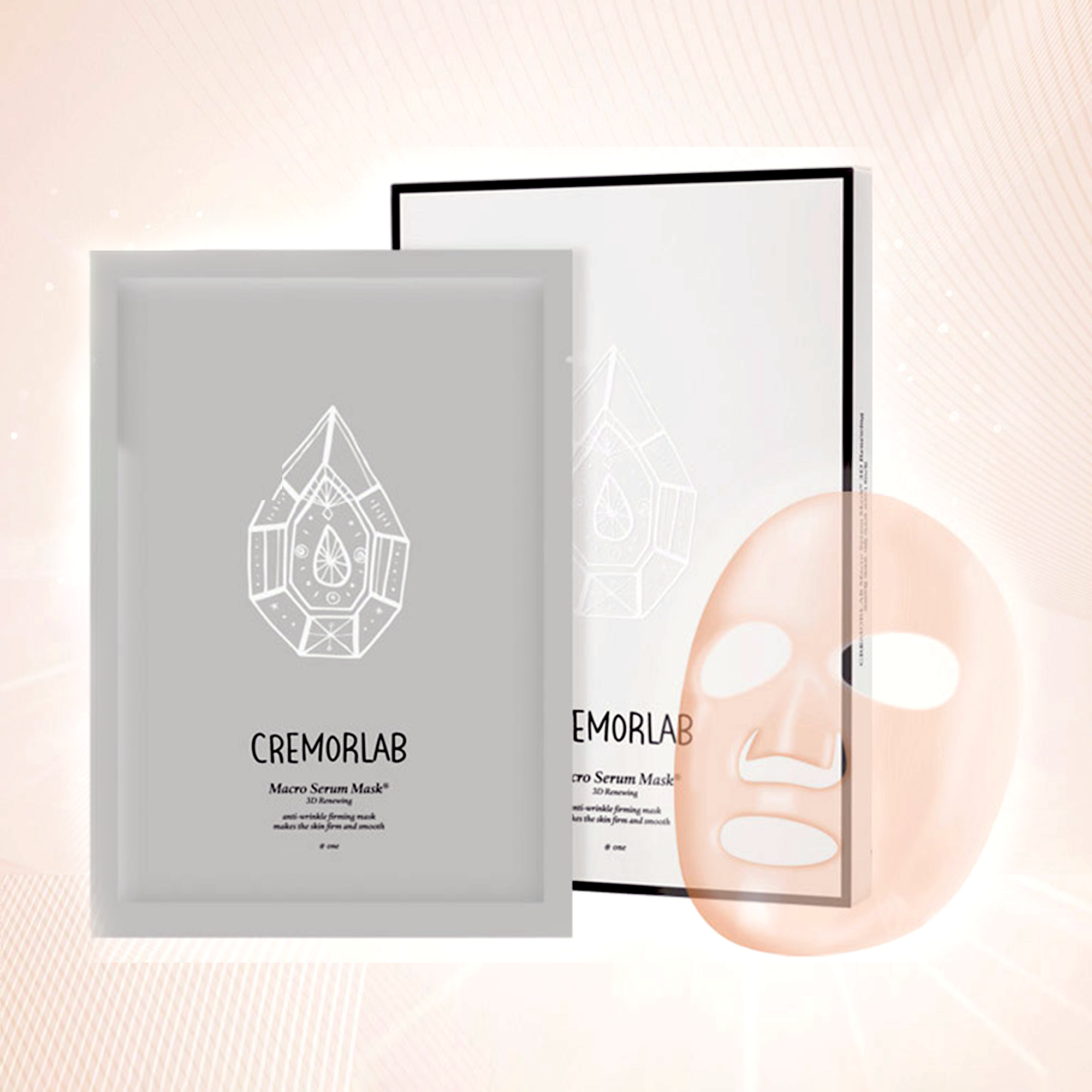 CREMORLAB 潤泉全效緊緻面膜 一盒4入