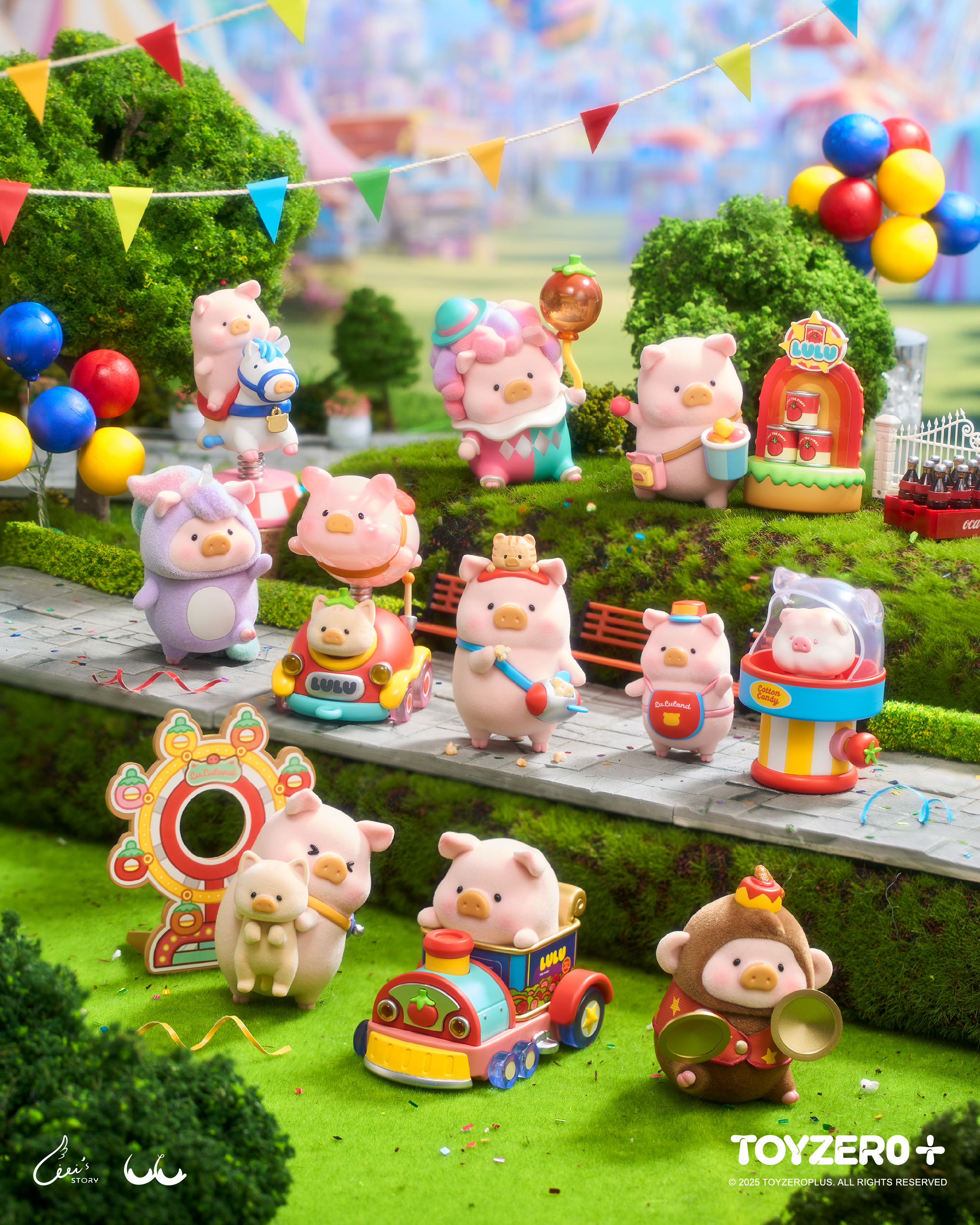 罐頭豬LuLu - 繽紛樂園系列 (盲盒)