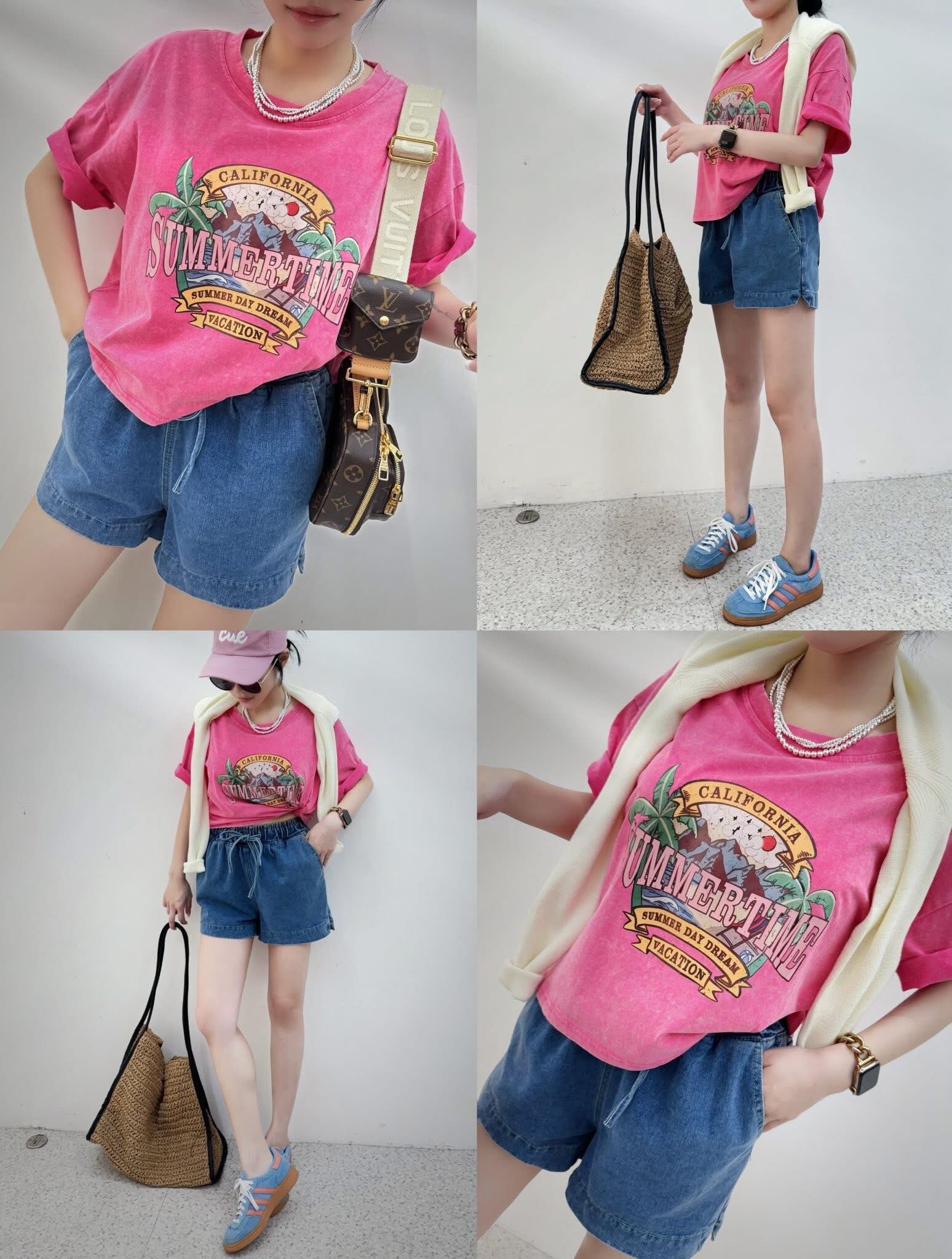 【一定要買的彈性腰圍牛仔短褲】（現貨）