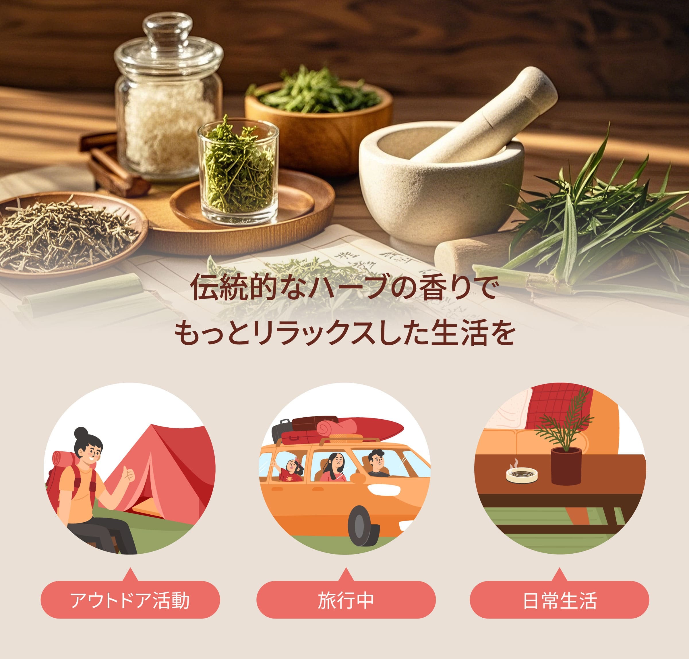 Dengyi よもぎリンク香 のターゲット