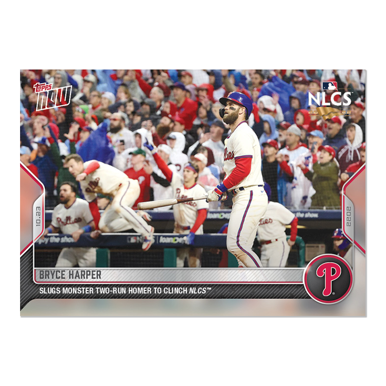 Bryce Harper - 2022 MLB TOPPS NOW® Card #1125 - PR: 5496