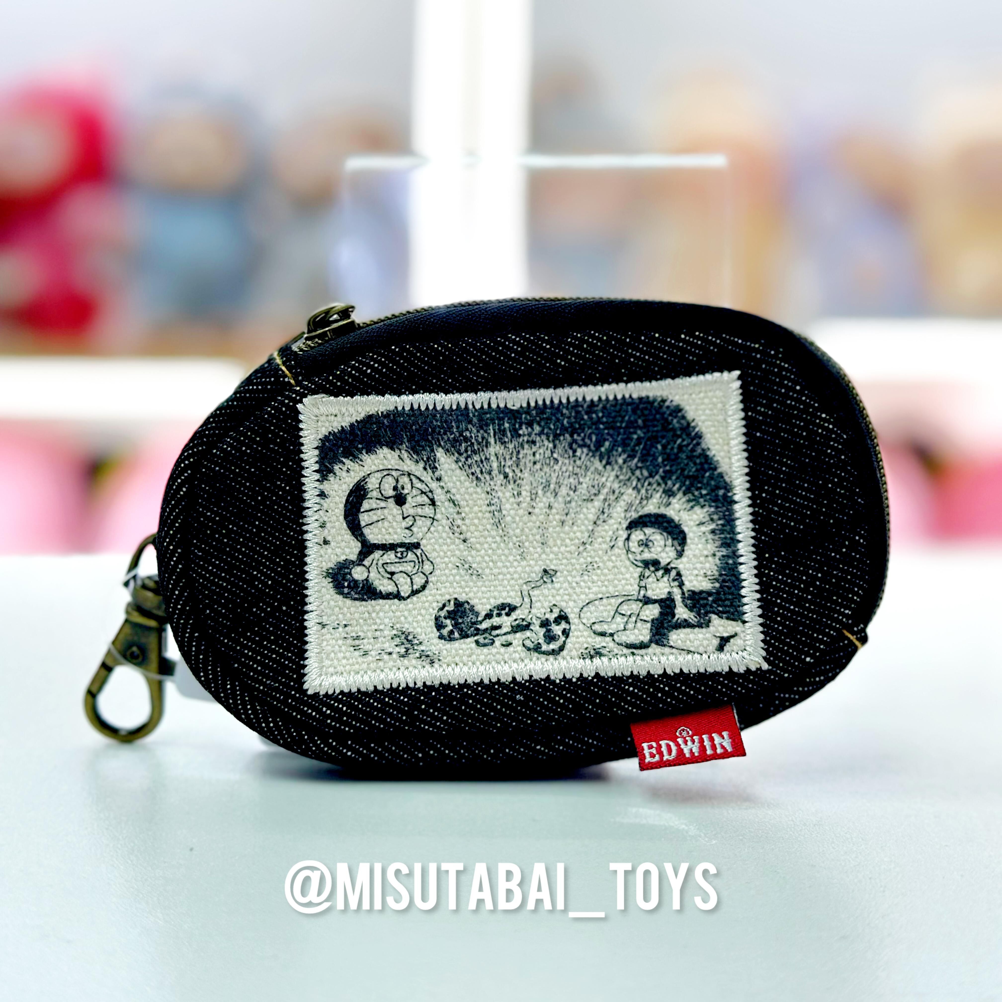 Doraemon EDWIN Denim Smart Key Case