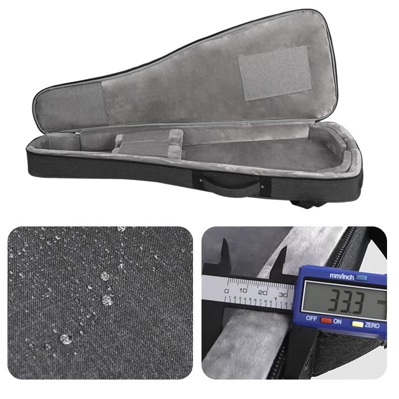 Jinchuan 金川 Jinchuan B-2022 電、木吉他袋 第 2 張圖片｜三峽吉他 / Bass