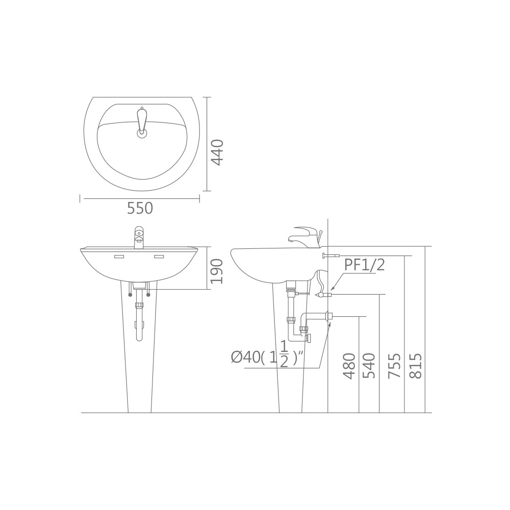 ❗❗限時特價❗❗ 恆潔衛浴 單孔面盆組推薦型號 BF-1161/HLM-8805E