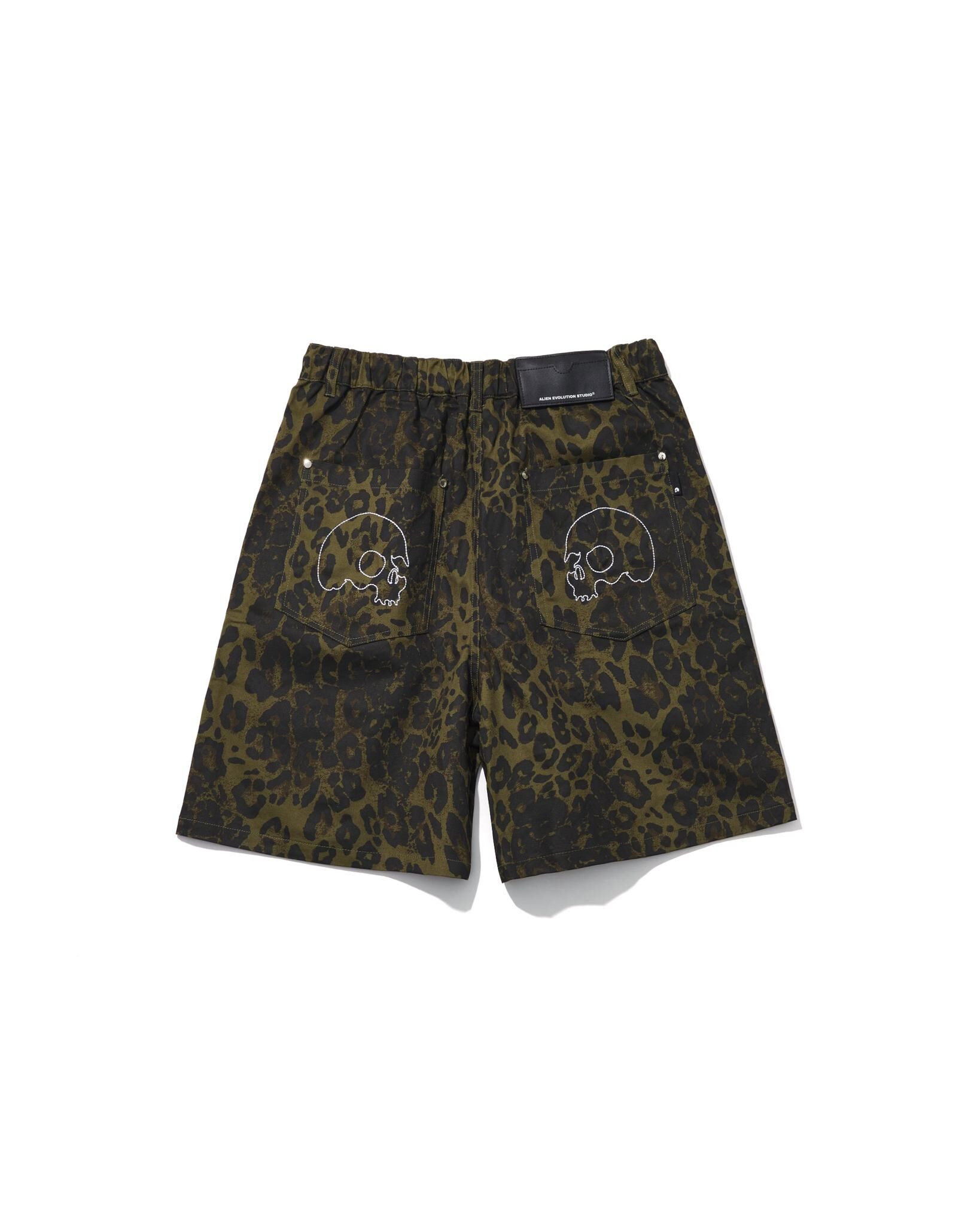 【車庫服飾】AES LEOPARD CAMO TWILL SHORTS