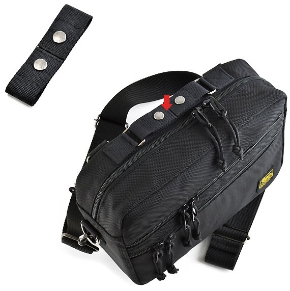 VanNuys E388 Double Zipper Shoulder Bag