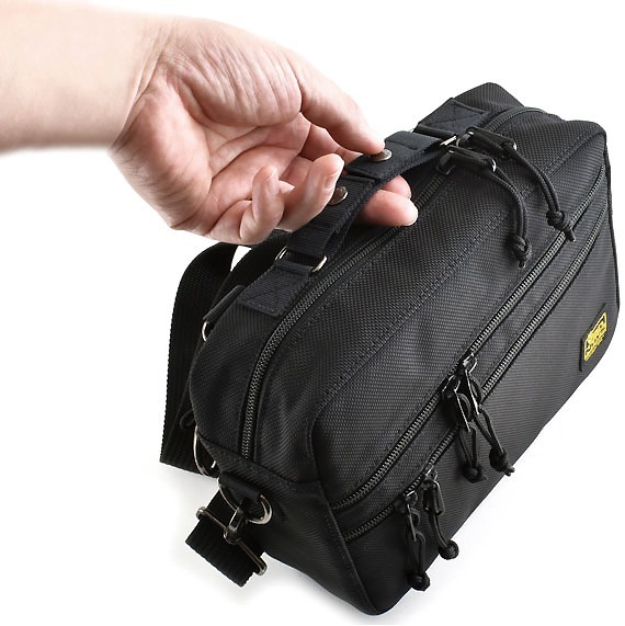 VanNuys E388 Double Zipper Shoulder Bag