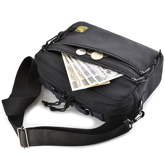 VanNuys E388 Double Zipper Shoulder Bag