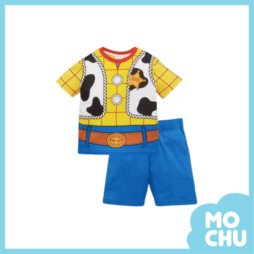 牛仔警長短袖套裝