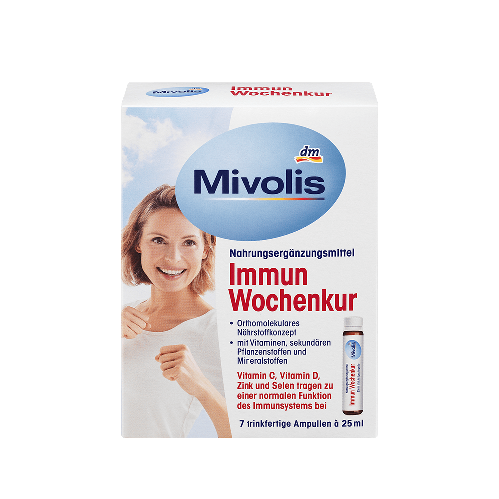 (預購商品 7/25收單) 德國 Mivolis 維他命 綜合安瓶 7入