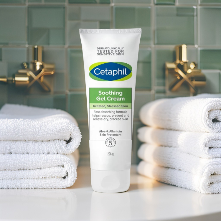 Cetaphil 舒緩保濕啫喱 226g - 24小時保濕 敏感肌適用