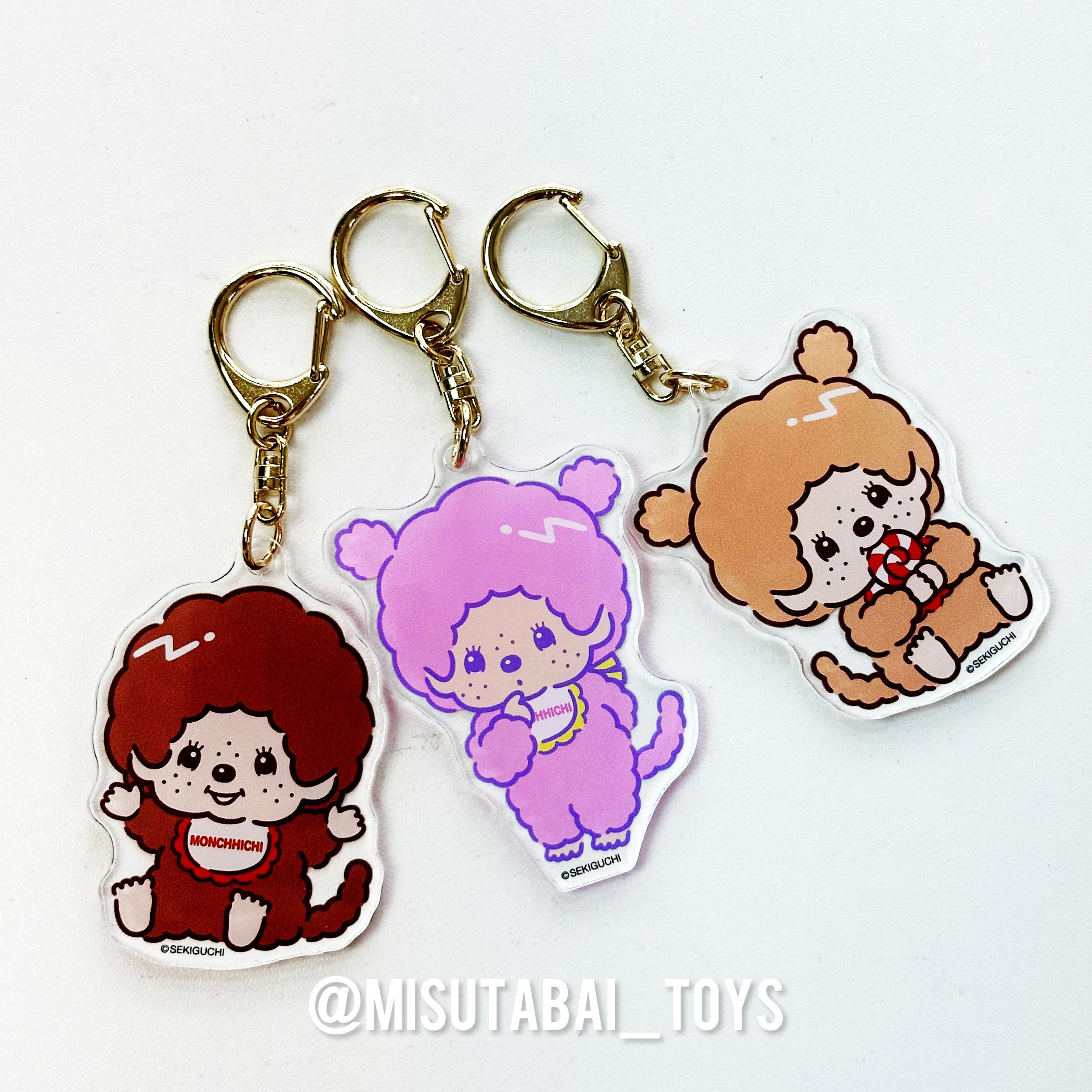 Monchhichi Acrylic Keychain